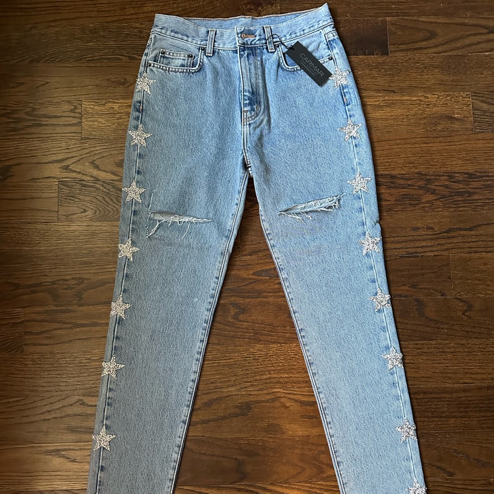 CARMAR Star Denim Jeans (never worn)